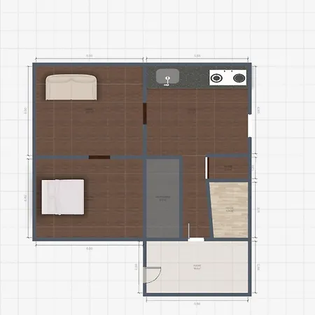 Two And A Kitchen - Private Yard And Parking * Tampere
